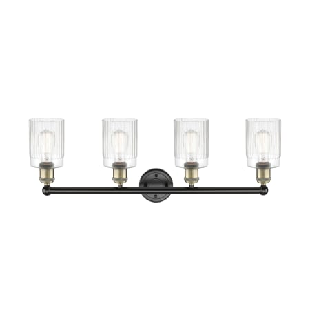 A large image of the Innovations Lighting 616-4W-12-32 Hadley Vanity Alternate Image