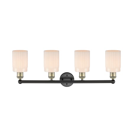 A large image of the Innovations Lighting 616-4W-12-32 Hadley Vanity Alternate Image