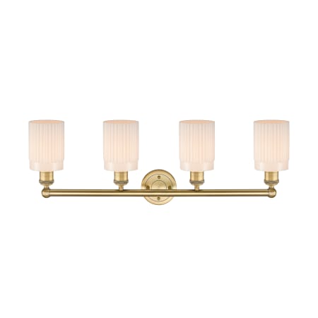 A large image of the Innovations Lighting 616-4W-12-32 Hadley Vanity Alternate Image