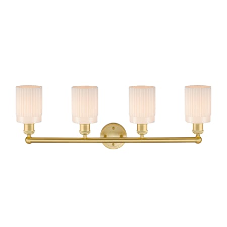 A large image of the Innovations Lighting 616-4W-12-32 Hadley Vanity Alternate Image