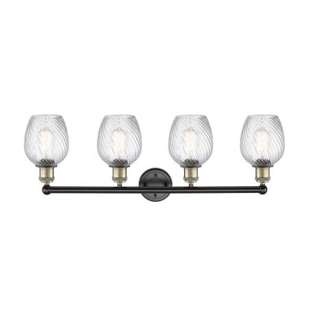 A large image of the Innovations Lighting 616-4W-12-32 Salina Vanity Alternate Image