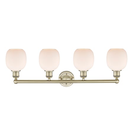 A large image of the Innovations Lighting 616-4W-12-33 Belfast Vanity Alternate Image