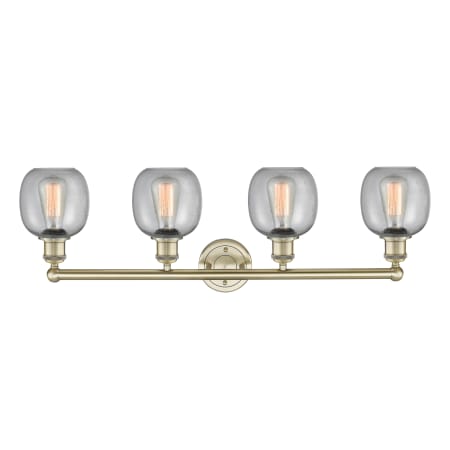 A large image of the Innovations Lighting 616-4W-12-33 Belfast Vanity Alternate Image