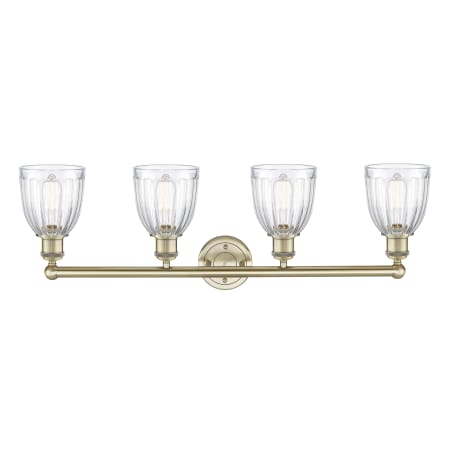 A large image of the Innovations Lighting 616-4W-12-33 Brookfield Vanity Alternate Image
