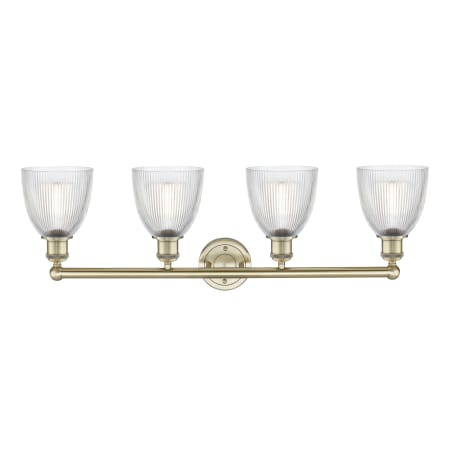 A large image of the Innovations Lighting 616-4W-12-33 Castile Vanity Alternate Image