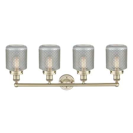 A large image of the Innovations Lighting 616-4W-12-33 Stanton Vanity Alternate Image