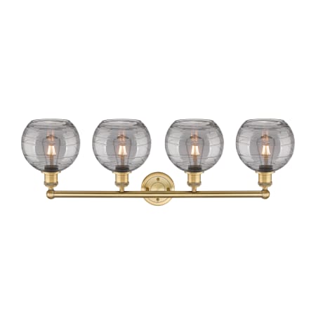 A large image of the Innovations Lighting 616-4W 12 35 Athens Deco Swirl Vanity Alternate Image