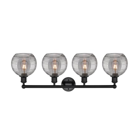 A large image of the Innovations Lighting 616-4W 12 35 Athens Deco Swirl Vanity Alternate Image