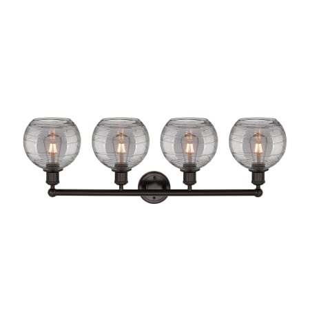 A large image of the Innovations Lighting 616-4W 12 35 Athens Deco Swirl Vanity Alternate Image