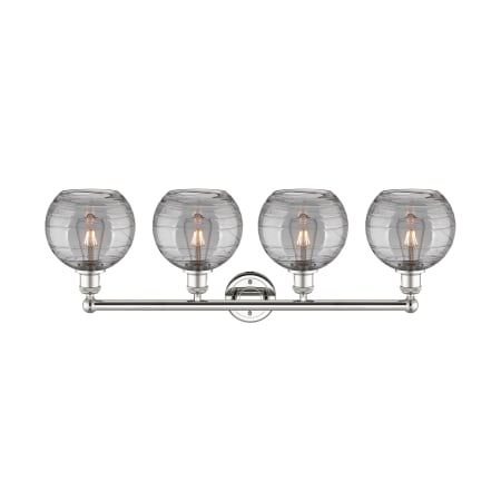 A large image of the Innovations Lighting 616-4W 12 35 Athens Deco Swirl Vanity Alternate Image