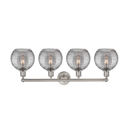 A large image of the Innovations Lighting 616-4W 12 35 Athens Deco Swirl Vanity Alternate Image