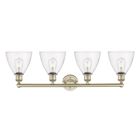 A large image of the Innovations Lighting 616-4W-12-35 Bristol Glass Vanity Alternate Image