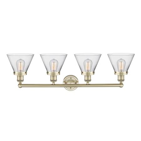 A large image of the Innovations Lighting 616-4W-12-35 Cone Vanity Alternate Image