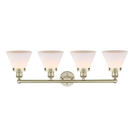 A large image of the Innovations Lighting 616-4W-12-35 Cone Vanity Alternate Image