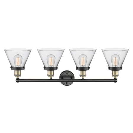 A large image of the Innovations Lighting 616-4W-12-35 Cone Vanity Alternate Image