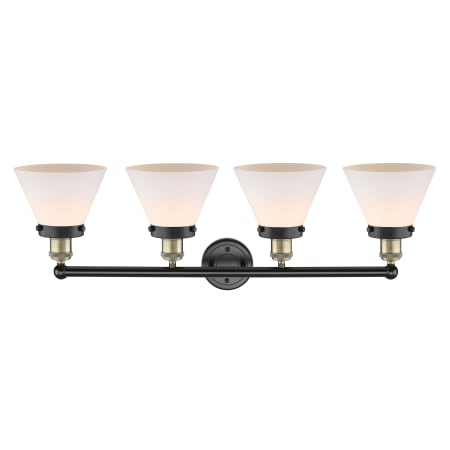 A large image of the Innovations Lighting 616-4W-12-35 Cone Vanity Alternate Image