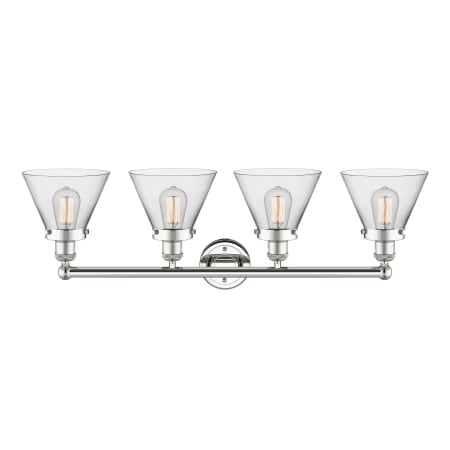 A large image of the Innovations Lighting 616-4W-12-35 Cone Vanity Alternate Image