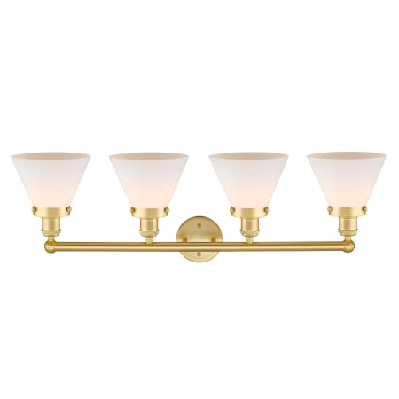 A large image of the Innovations Lighting 616-4W-12-35 Cone Vanity Alternate Image