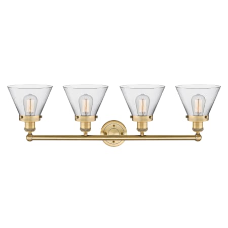 A large image of the Innovations Lighting 616-4W-12-35 Cone Vanity Alternate Image