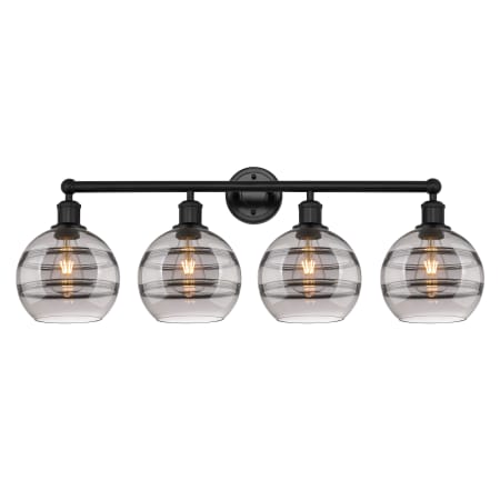 A large image of the Innovations Lighting 616-4W-12-35 Rochester Vanity Alternate Image