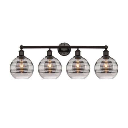 A large image of the Innovations Lighting 616-4W-12-35 Rochester Vanity Alternate Image