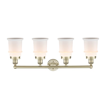 A large image of the Innovations Lighting 616-4W-13-33 Canton Vanity Alternate Image