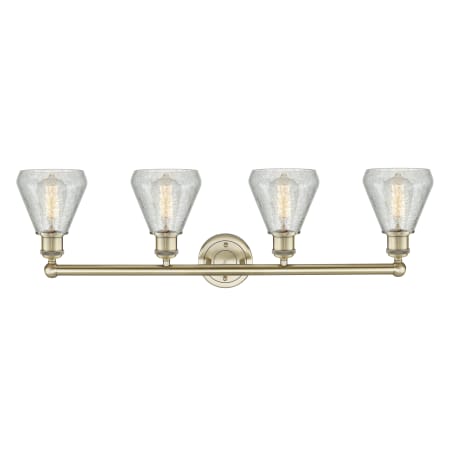 A large image of the Innovations Lighting 616-4W-13-33 Conesus Vanity Alternate Image