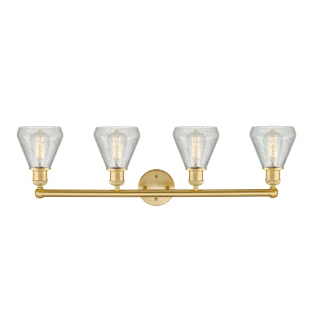 A large image of the Innovations Lighting 616-4W-13-33 Conesus Vanity Alternate Image