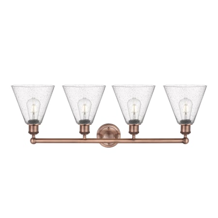 A large image of the Innovations Lighting 616-4W-13-35 Berkshire Vanity Alternate Image