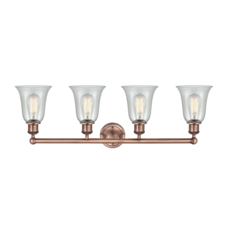 A large image of the Innovations Lighting 616-4W-14-34 Hanover Vanity Alternate Image