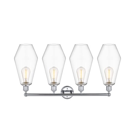 A large image of the Innovations Lighting 616-4W-17-34 Cindyrella Vanity Alternate Image