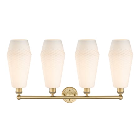 A large image of the Innovations Lighting 616-4W-19-34 Windham Vanity Alternate Image