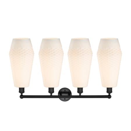 A large image of the Innovations Lighting 616-4W-19-34 Windham Vanity Alternate Image