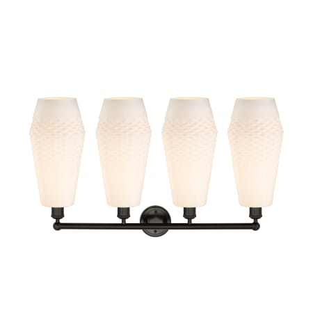 A large image of the Innovations Lighting 616-4W-19-34 Windham Vanity Alternate Image