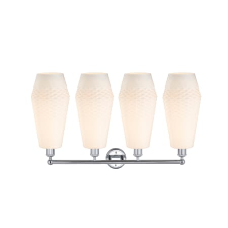 A large image of the Innovations Lighting 616-4W-19-34 Windham Vanity Alternate Image