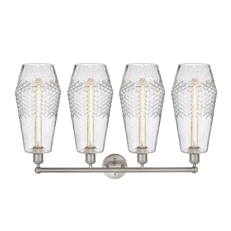 A large image of the Innovations Lighting 616-4W-19-34 Windham Vanity Alternate Image