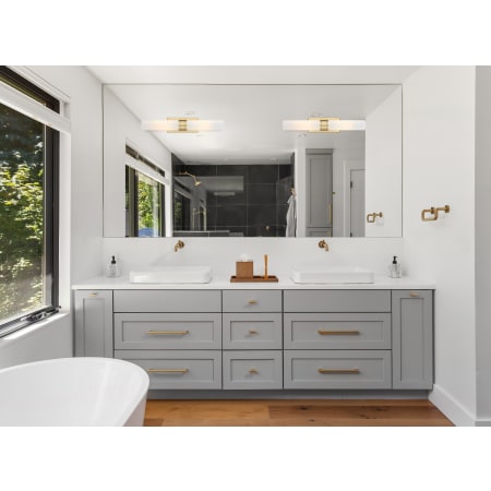 A large image of the Innovations Lighting 617-2W-3-24 Ballston Urban Vanity Alternate Image