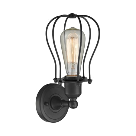 A large image of the Innovations Lighting 900-1W Muselet - A Alternate View