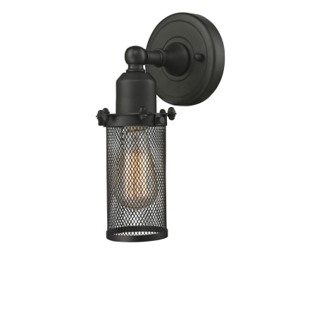 A large image of the Innovations Lighting 900-1W Short Quincy Hall Oil Rubbed Bronze