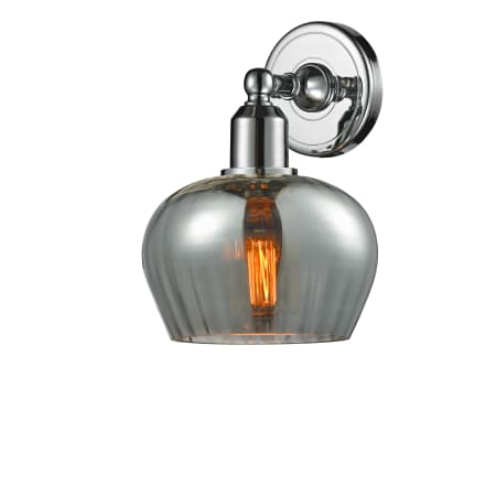 A large image of the Innovations Lighting 900-1W Olympia Polished Chrome / Smoked