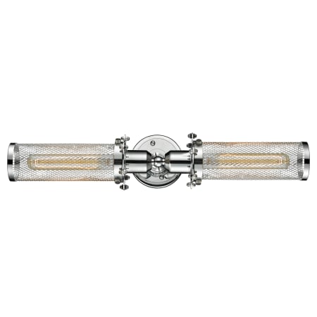 A large image of the Innovations Lighting 900-2W Large Quincy Hall Polished Chrome
