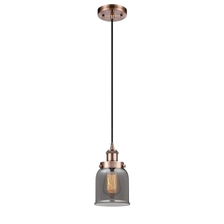 A large image of the Innovations Lighting 916-1P-10-5 Bell Pendant Alternate image