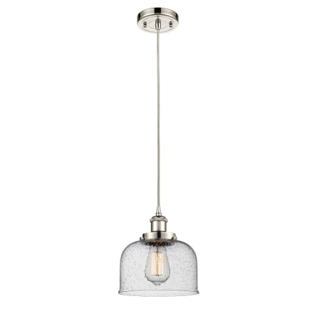 A large image of the Innovations Lighting 916-1P-10-8 Bell Pendant Alternate image