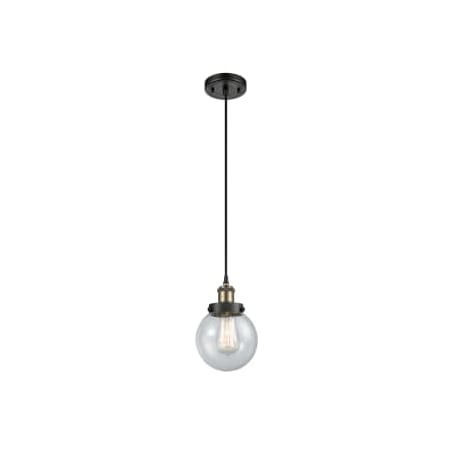 A large image of the Innovations Lighting 916-1P-9-6 Beacon Pendant Alternate Image