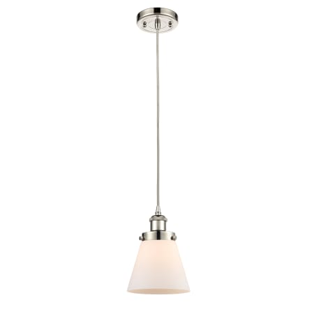 A large image of the Innovations Lighting 916-1P-9-6 Cone Pendant Alternate image