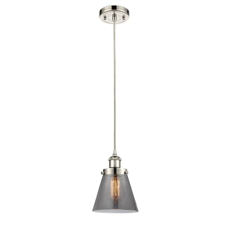 A large image of the Innovations Lighting 916-1P-9-6 Cone Pendant Alternate image