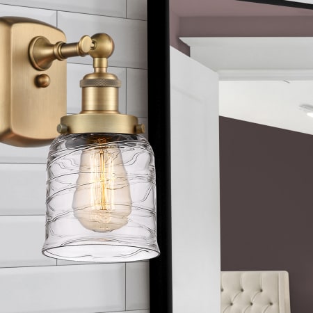 A large image of the Innovations Lighting 916-1W-12-5 Bell Sconce Alternate Image