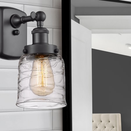 A large image of the Innovations Lighting 916-1W-12-5 Bell Sconce Alternate Image