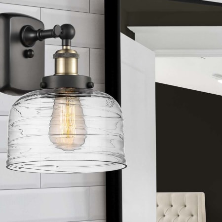 A large image of the Innovations Lighting 916-1W-13-8 Bell Sconce Alternate Image