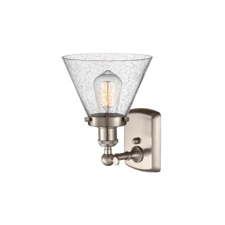 A large image of the Innovations Lighting 916-1W Large Cone Alternate Image